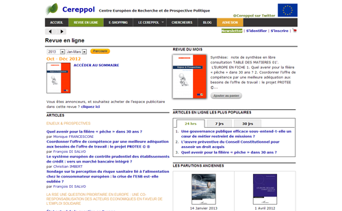 Centre Européen de Recherche et de Prospective Politique